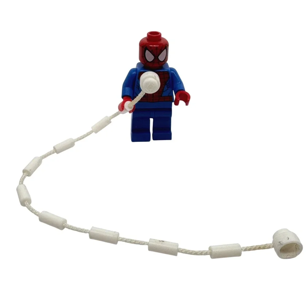 LEGO Marvel Super Heroes Spider-Man Minifigure sh038 with Web String Accessory